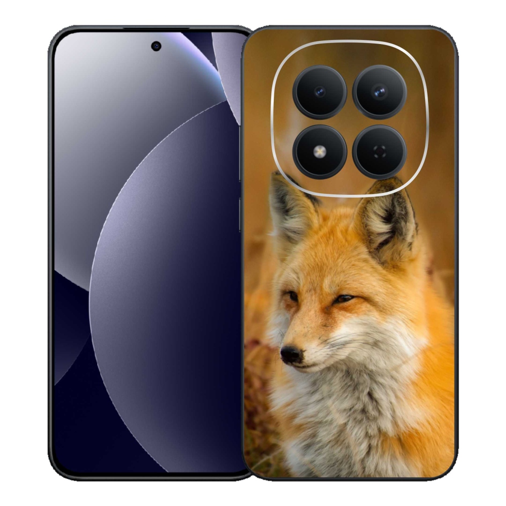 Gelový kryt mmCase na Xiaomi Redmi Note 15 Pro 5G - liška