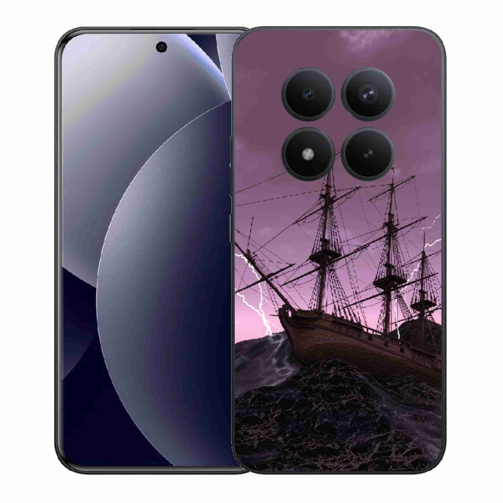 Gelový kryt mmCase na Xiaomi Redmi Note 15 Pro+ 5G/Xiaomi Poco M8 Pro 5G - loď v bouři