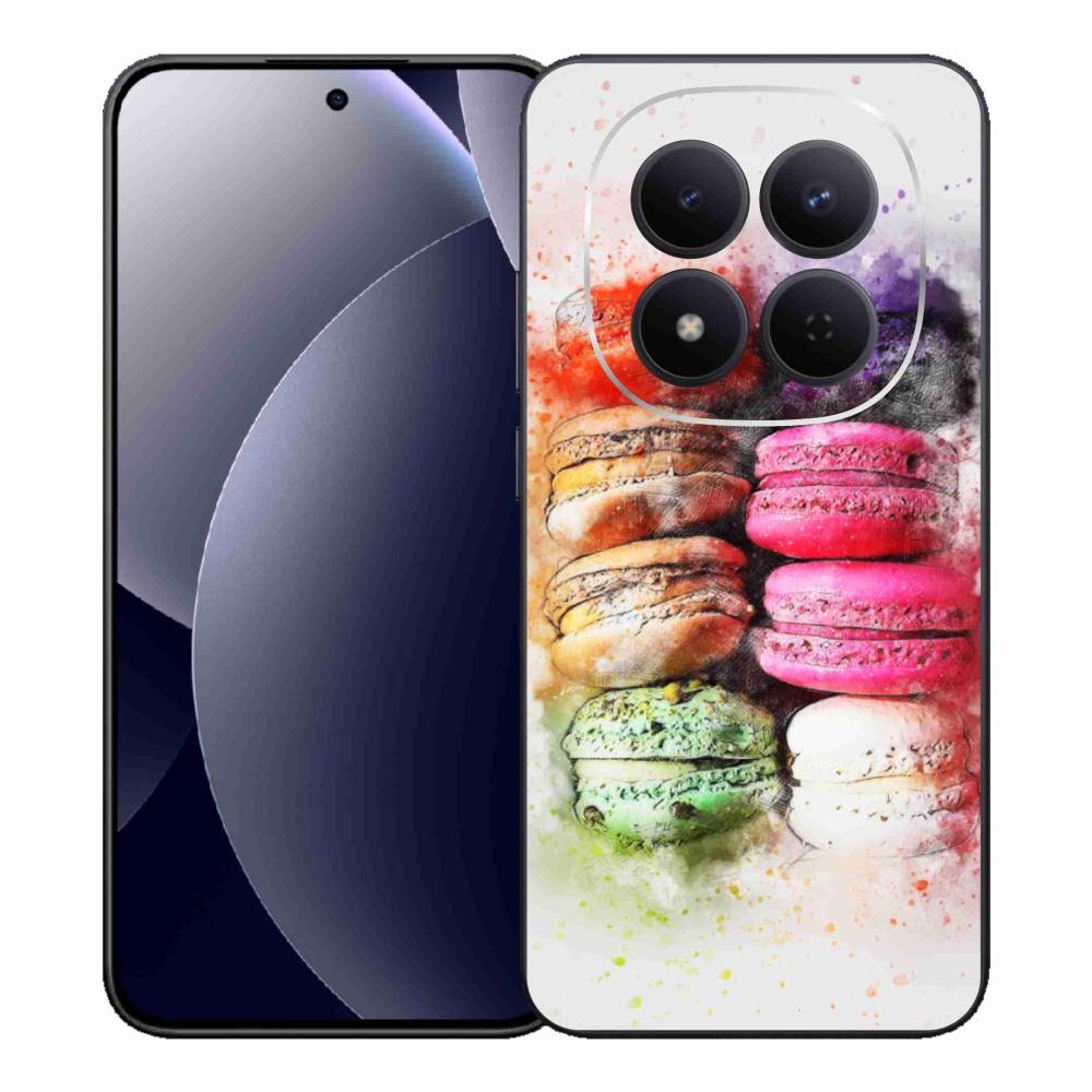 Gelový kryt mmCase na Xiaomi Redmi Note 15 Pro 5G - makrónky