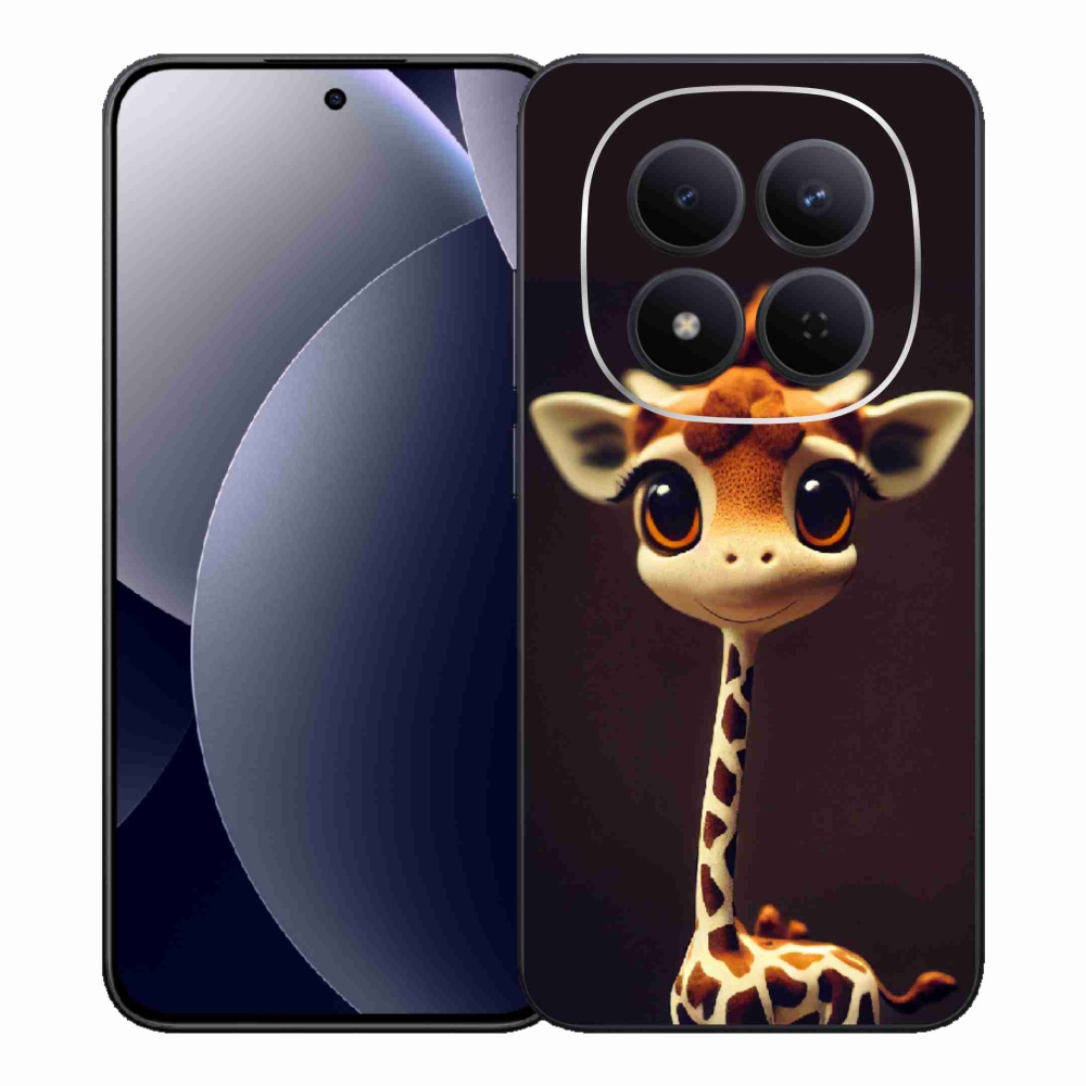 Gelový kryt mmCase na Xiaomi Redmi Note 15 Pro 5G - malá žirafa