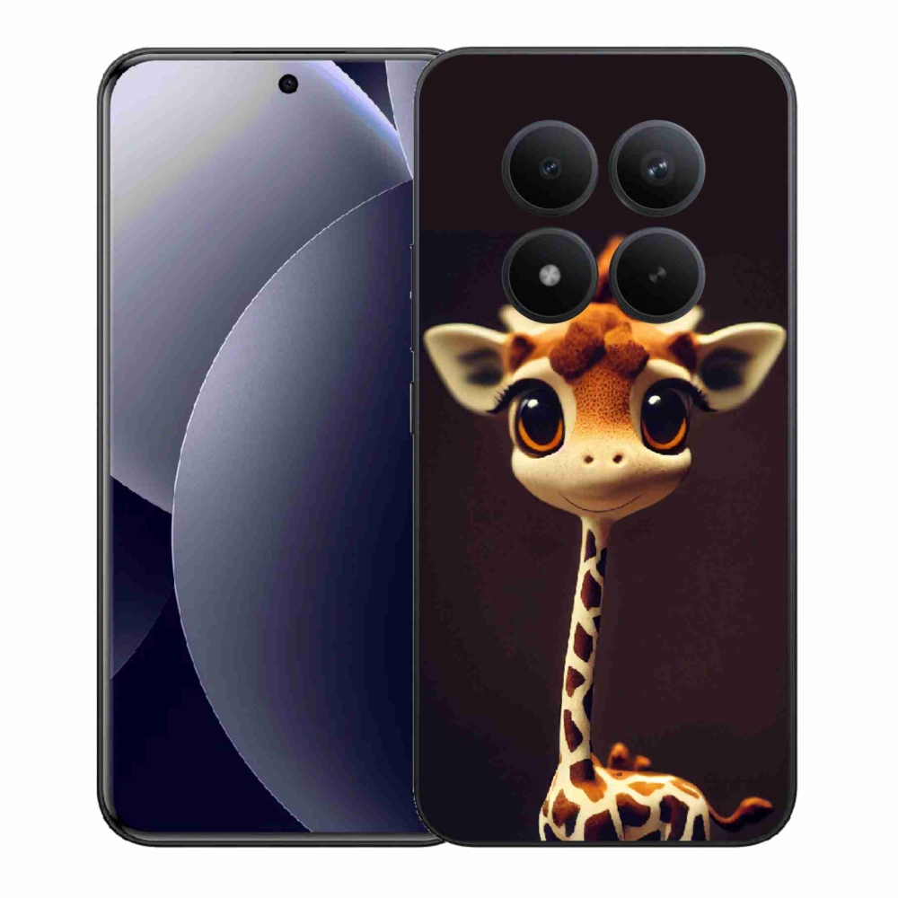 Gelový kryt mmCase na Xiaomi Redmi Note 15 Pro+ 5G/Xiaomi Poco M8 Pro 5G - malá žirafa
