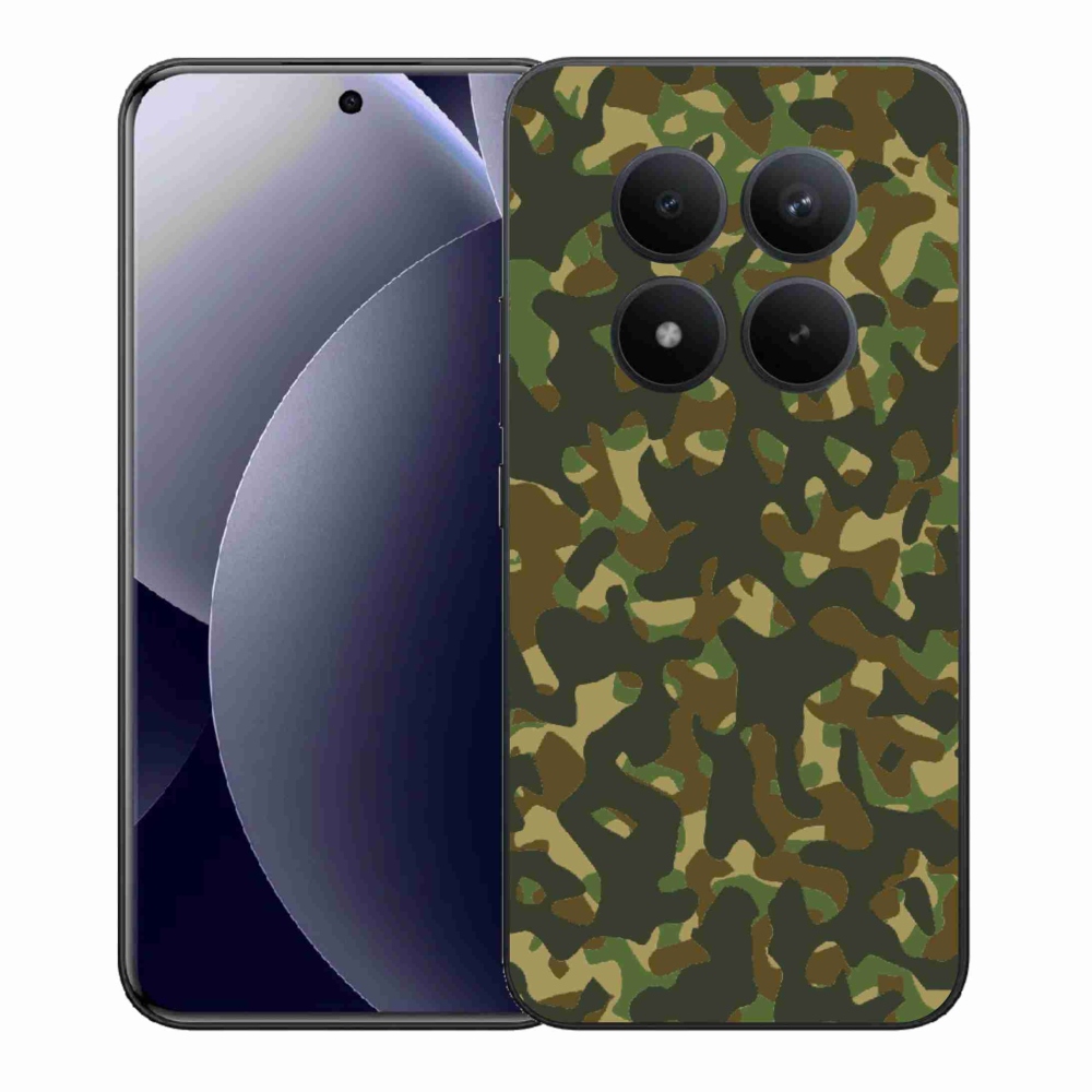 Gelový kryt mmCase na Xiaomi Redmi Note 15 Pro+ 5G/Xiaomi Poco M8 Pro 5G - maskáčový vzor 1