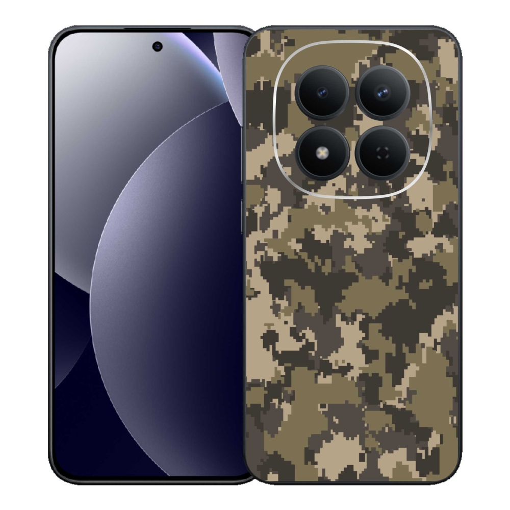 Gelový kryt mmCase na Xiaomi Redmi Note 15 Pro 5G - maskáčový vzor 12