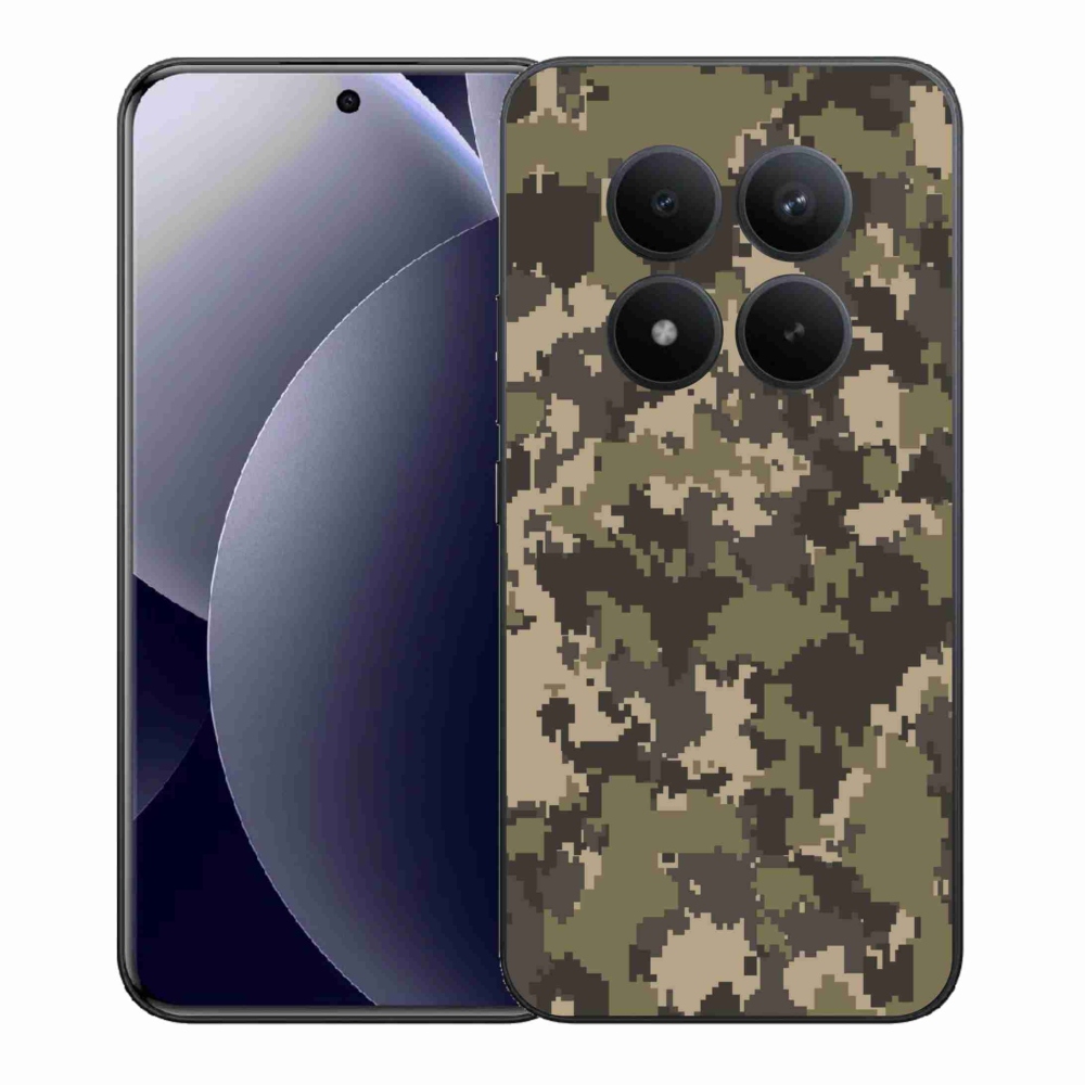 Gelový kryt mmCase na Xiaomi Redmi Note 15 Pro+ 5G/Xiaomi Poco M8 Pro 5G - maskáčový vzor 12