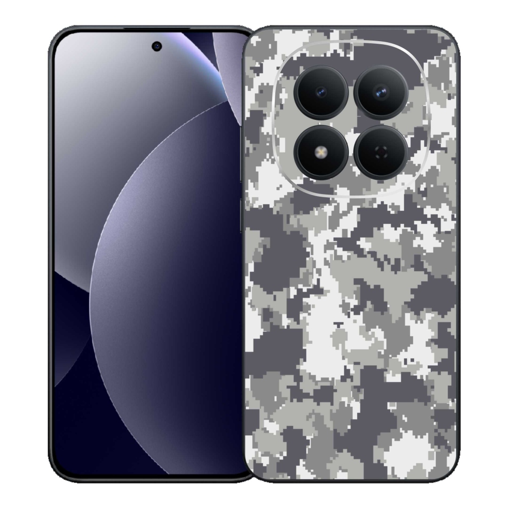 Gelový kryt mmCase na Xiaomi Redmi Note 15 Pro 5G - maskáčový vzor 2