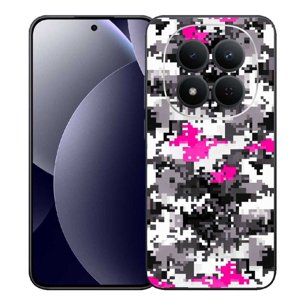 Gelový kryt mmCase na Xiaomi Redmi Note 15 Pro 5G - maskáčový vzor 4