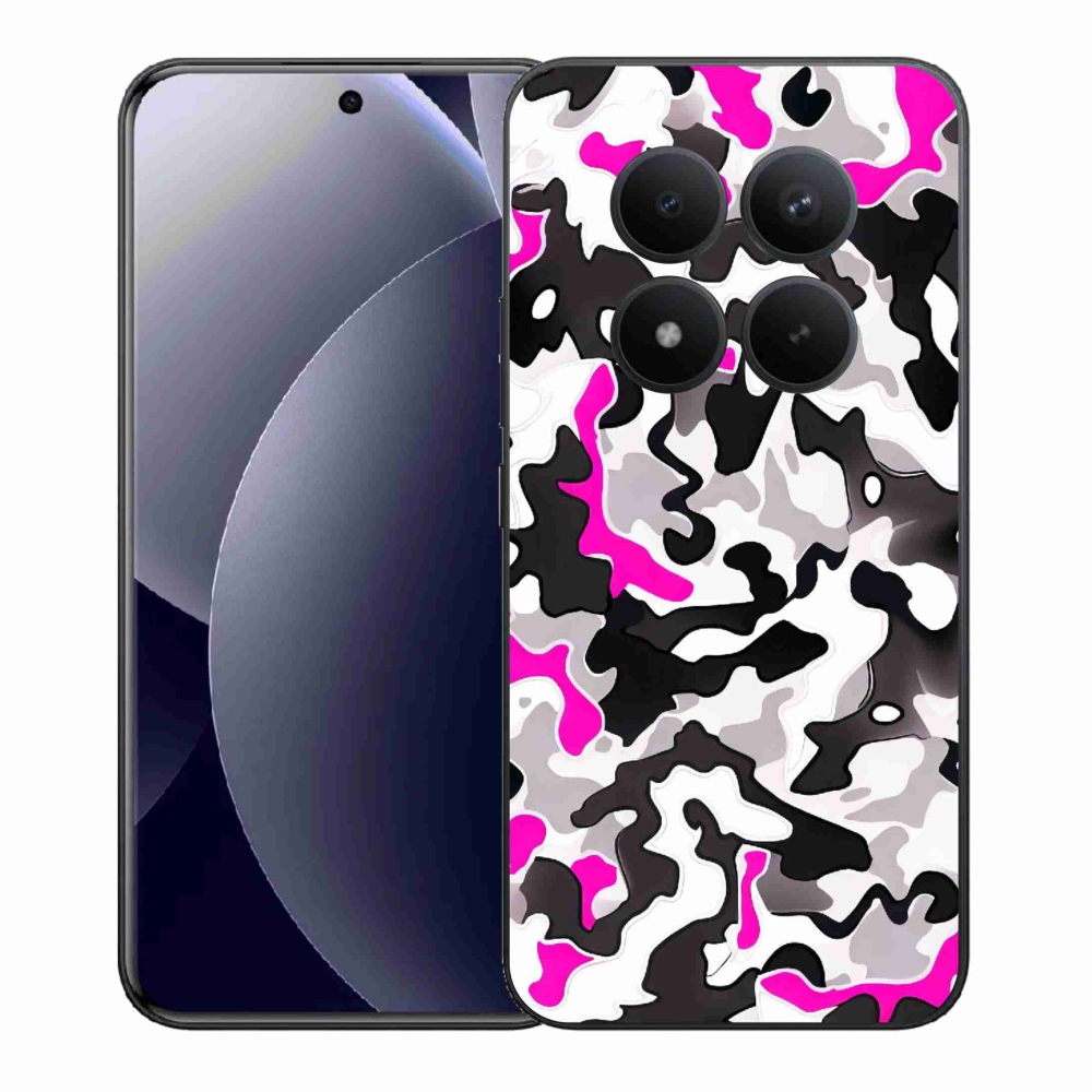 Gelový kryt mmCase na Xiaomi Redmi Note 15 Pro+ 5G/Xiaomi Poco M8 Pro 5G - maskáčový vzor 5