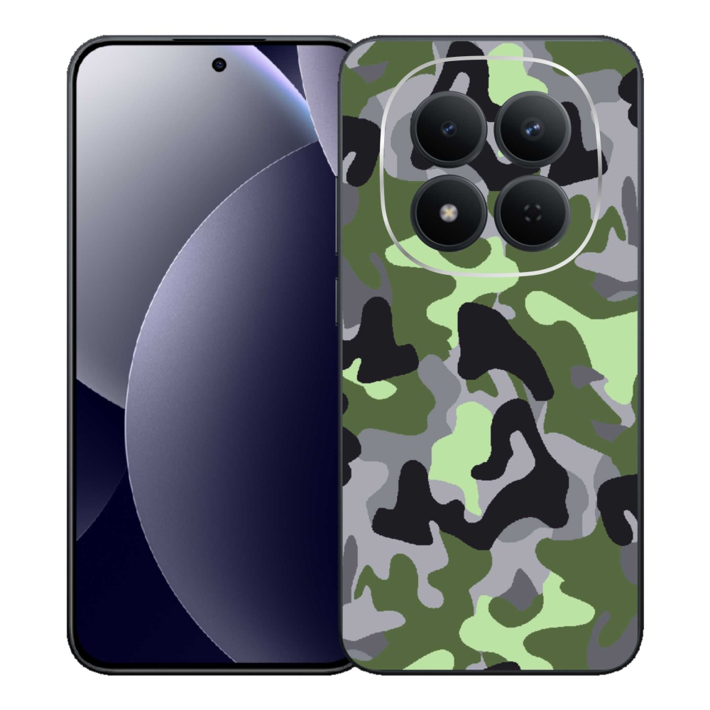 Gelový kryt mmCase na Xiaomi Redmi Note 15 Pro 5G - maskáčový vzor 7