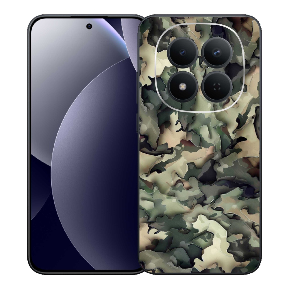 Gelový kryt mmCase na Xiaomi Redmi Note 15 Pro 5G - maskáčový vzor 9