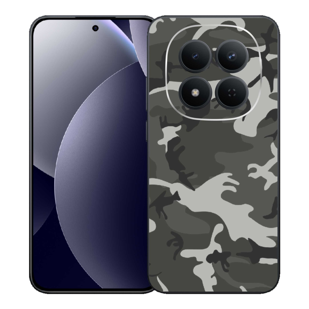 Gelový kryt mmCase na Xiaomi Redmi Note 15 Pro 5G - maskáčový vzor