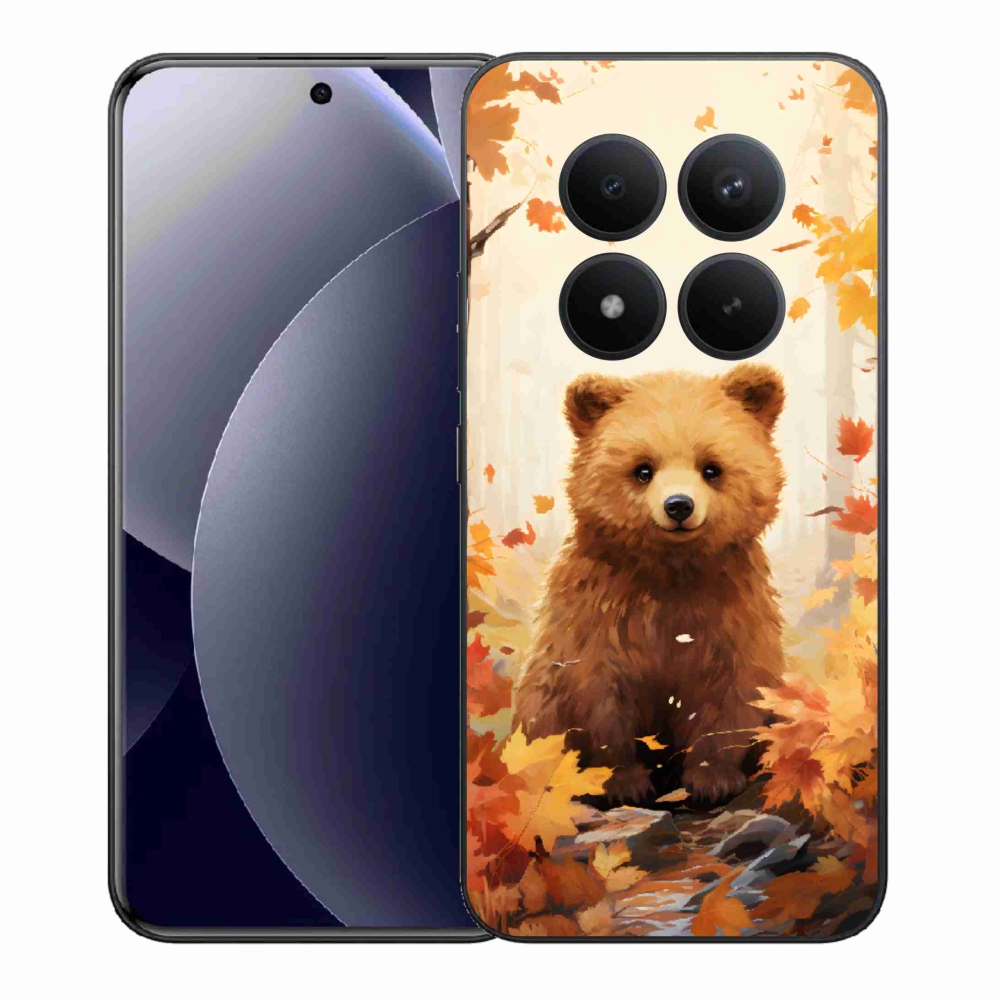 Gelový kryt mmCase na Xiaomi Redmi Note 15 Pro+ 5G/Xiaomi Poco M8 Pro 5G - medvěd v lese