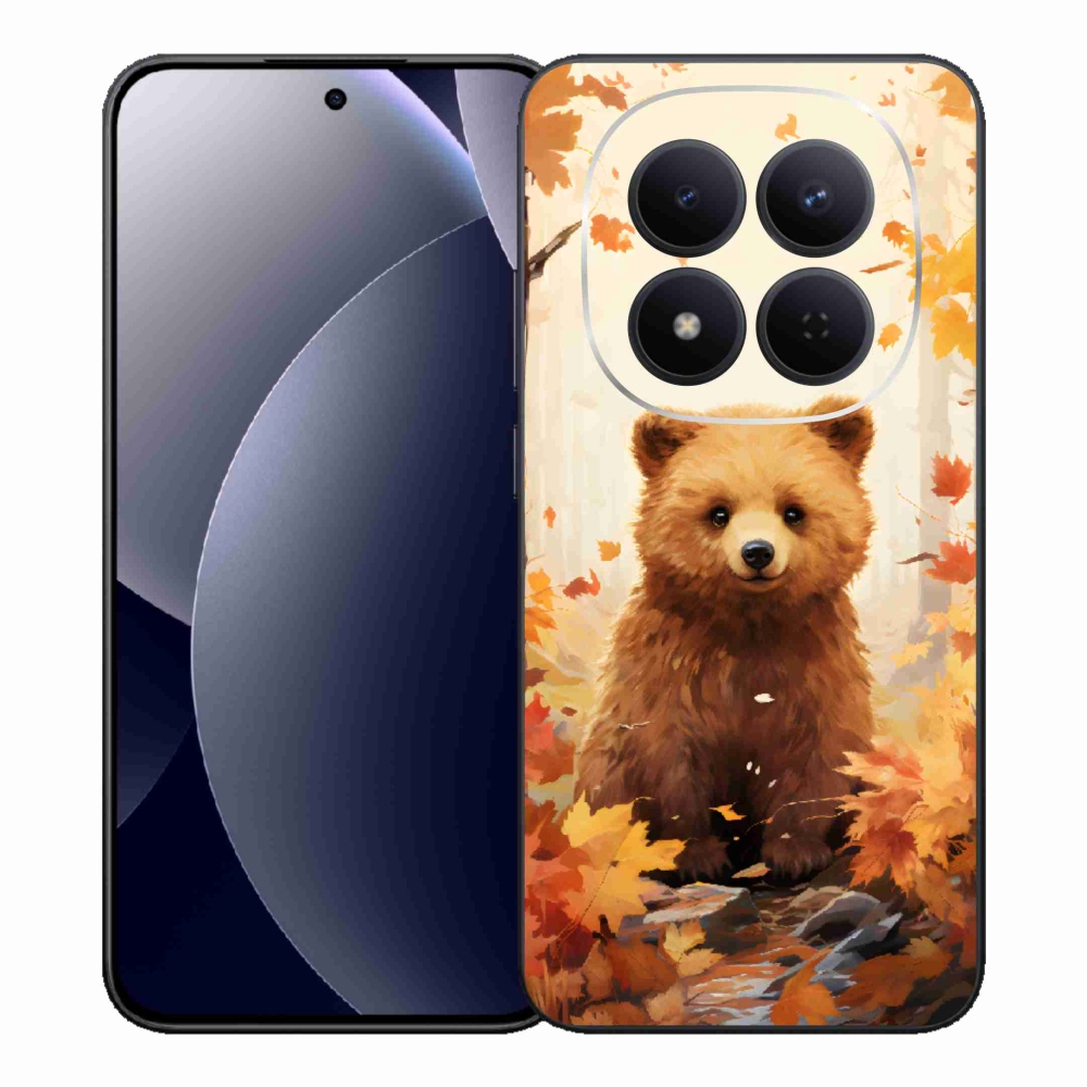 Gelový kryt mmCase na Xiaomi Redmi Note 15 Pro 5G - medvěd v lese