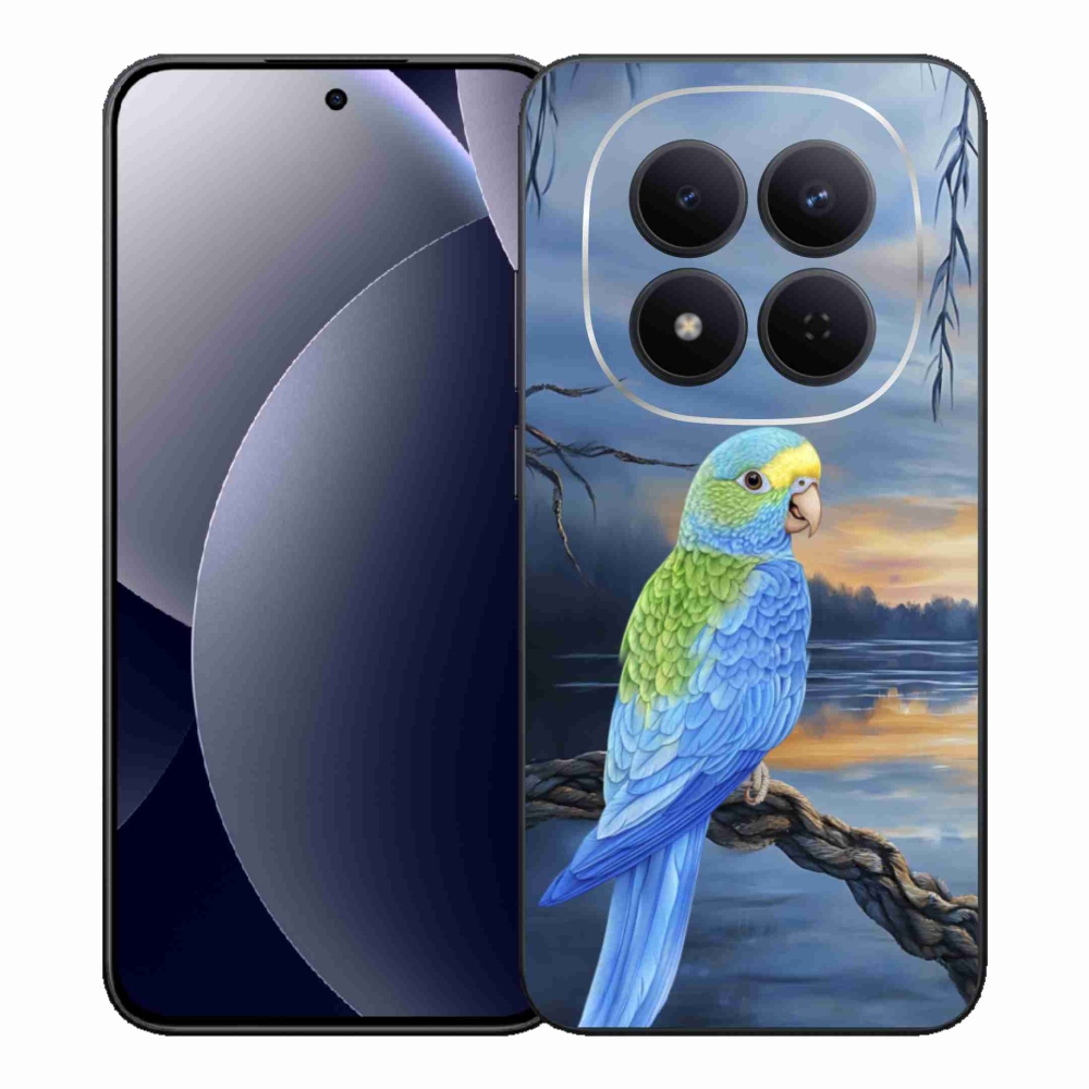 Gelový kryt mmCase na Xiaomi Redmi Note 15 Pro 5G - modrý papoušek