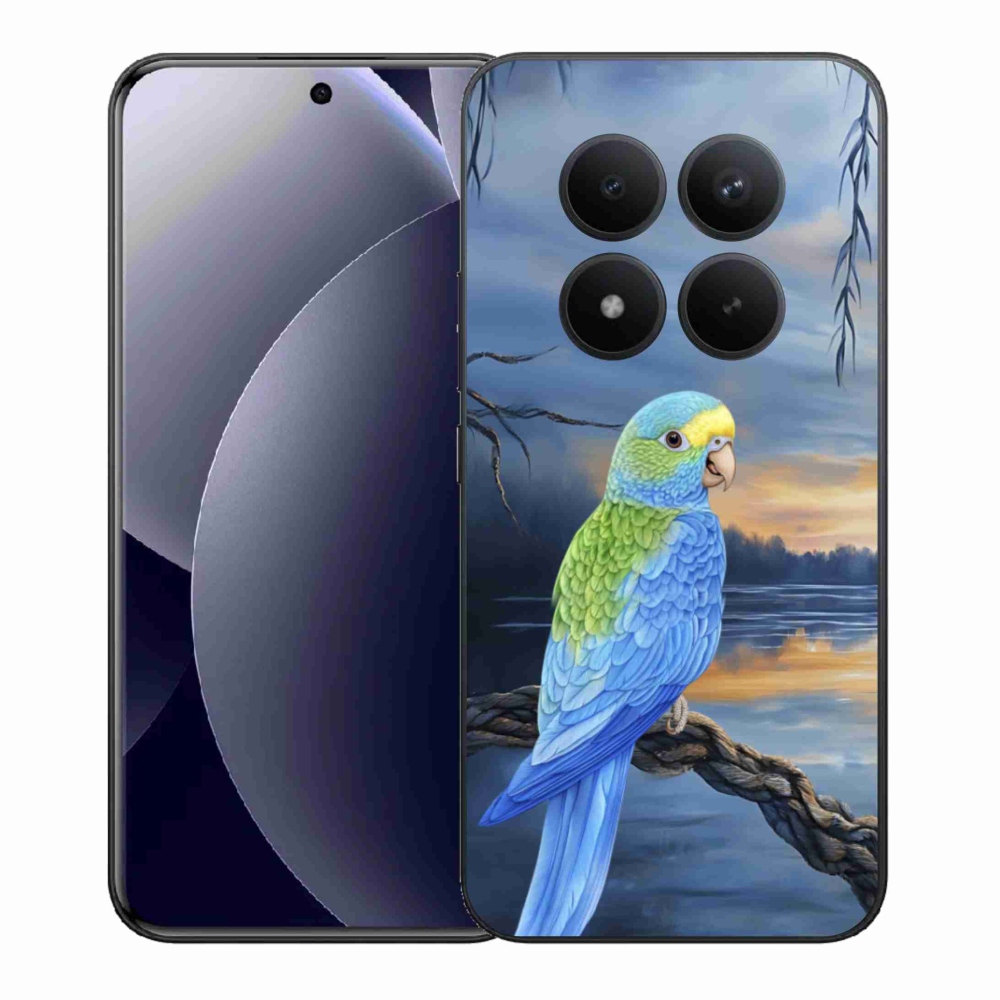 Gelový kryt mmCase na Xiaomi Redmi Note 15 Pro+ 5G/Xiaomi Poco M8 Pro 5G - modrý papoušek