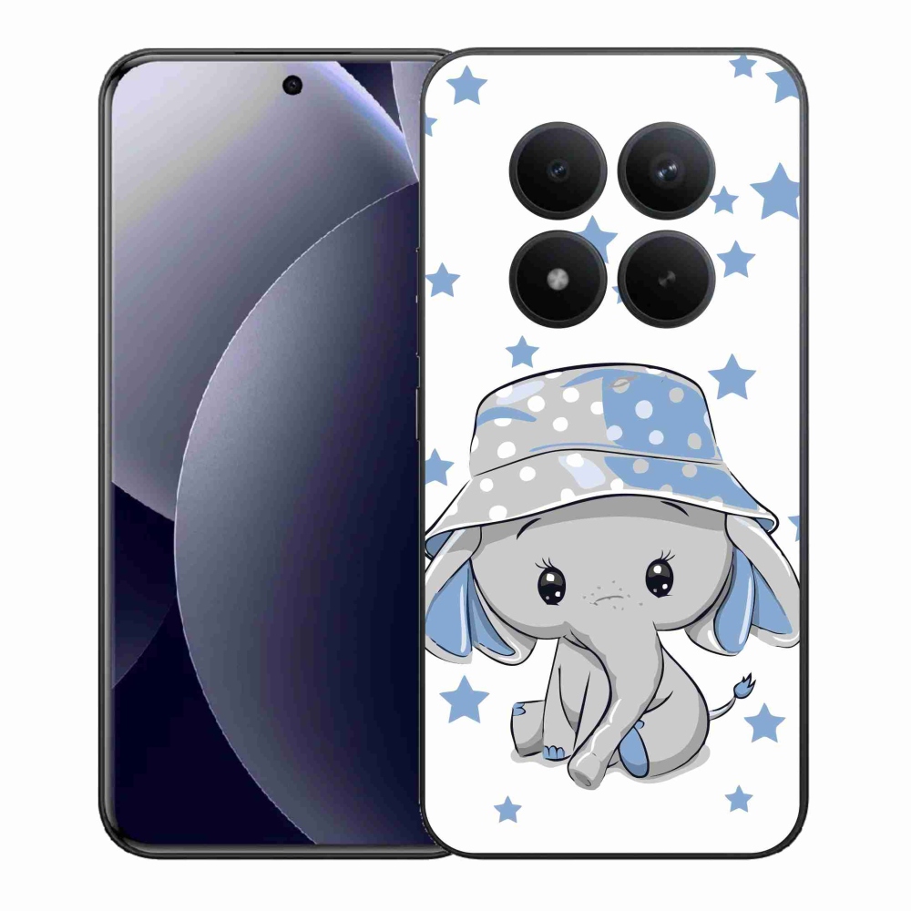Gelový kryt mmCase na Xiaomi Redmi Note 15 Pro+ 5G/Xiaomi Poco M8 Pro 5G - modrý slon