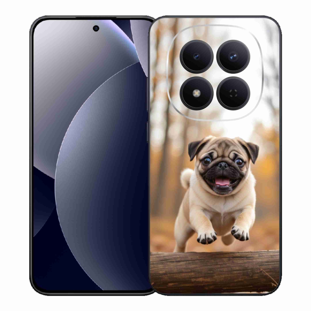 Gelový kryt mmCase na Xiaomi Redmi Note 15 Pro 5G - mops 2