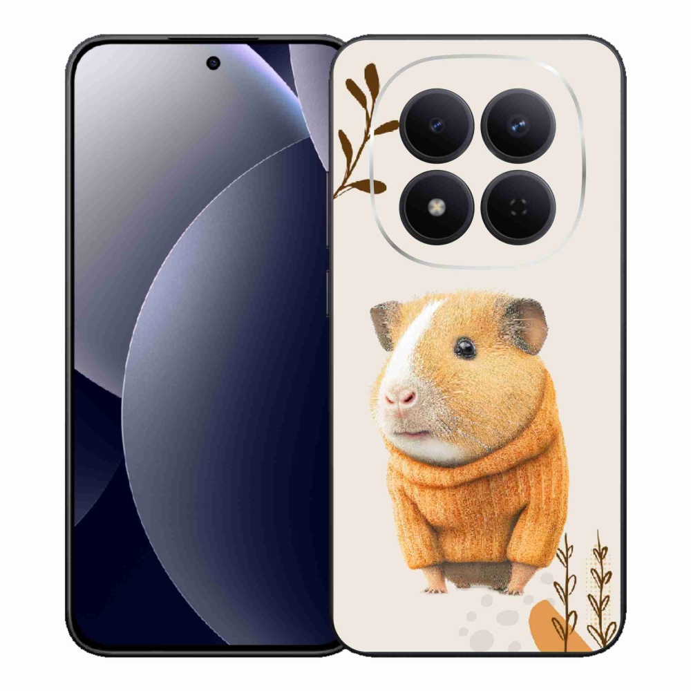 Gelový kryt mmCase na Xiaomi Redmi Note 15 Pro 5G - morče ve svetru