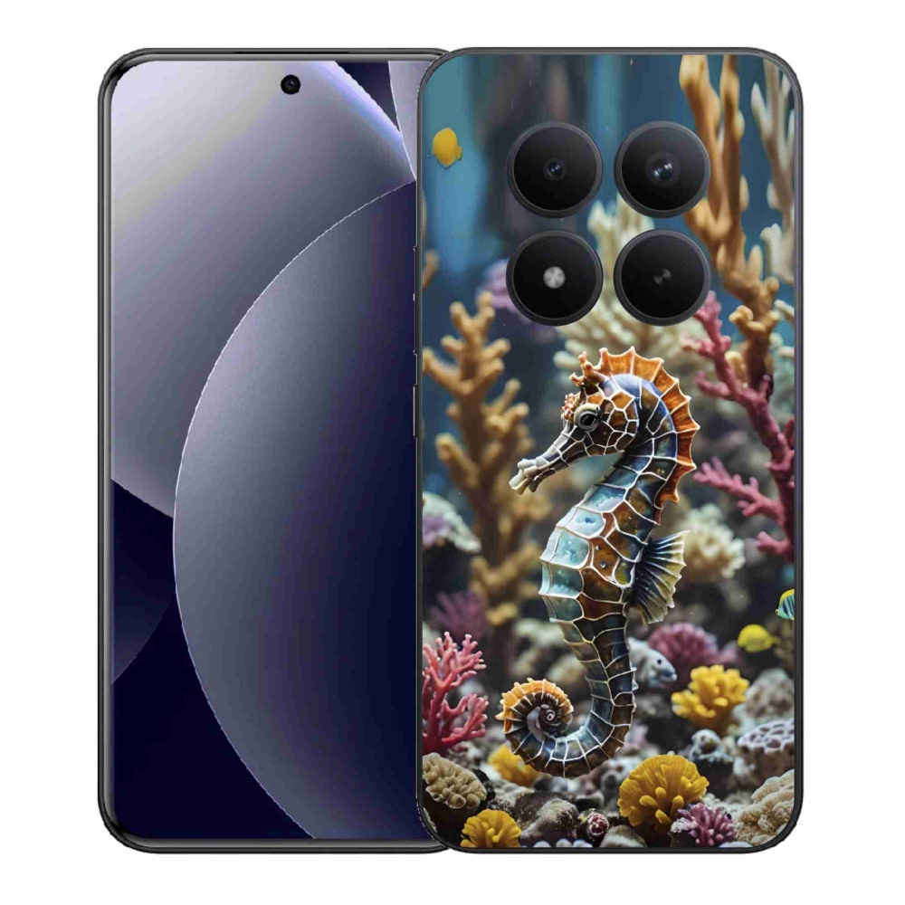 Gelový kryt mmCase na Xiaomi Redmi Note 15 Pro+ 5G - mořský koník 2