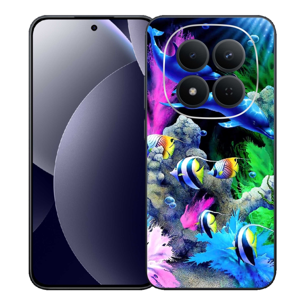 Gelový kryt mmCase na Xiaomi Redmi Note 15 Pro 5G - mořský svět