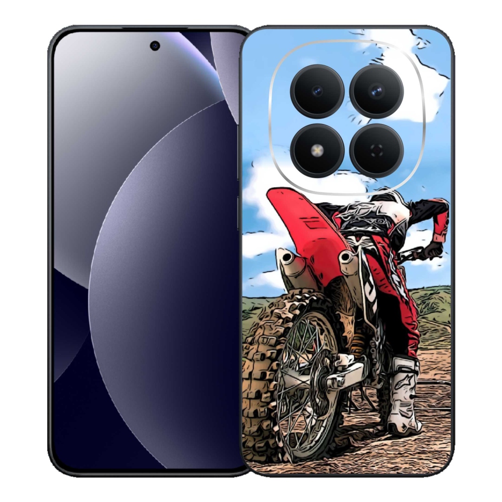Gelový kryt mmCase na Xiaomi Redmi Note 15 Pro 5G - moto