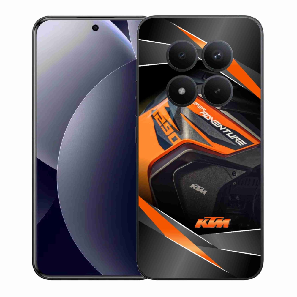 Gelový kryt mmCase na Xiaomi Redmi Note 15 Pro+ 5G/Xiaomi Poco M8 Pro 5G - motorka ktm