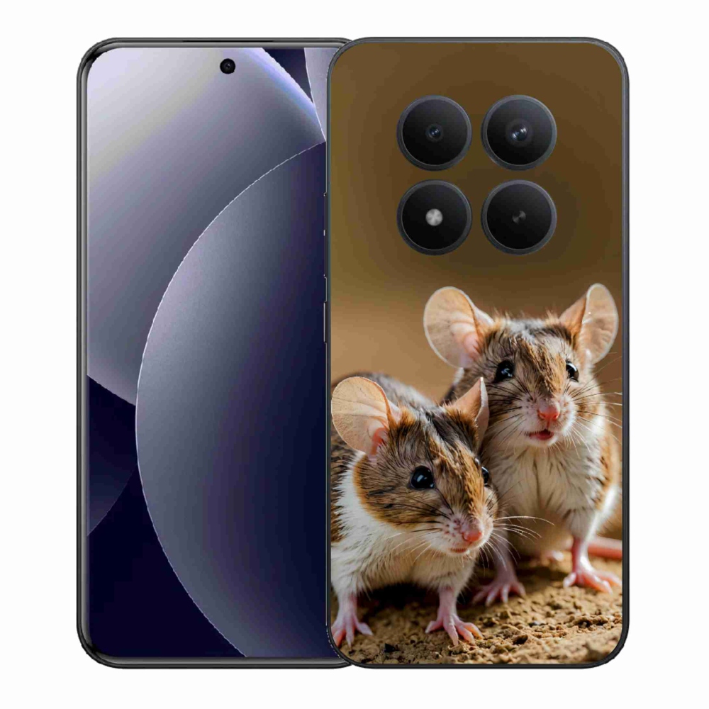 Gelový kryt mmCase na Xiaomi Redmi Note 15 Pro+ 5G - myší duo
