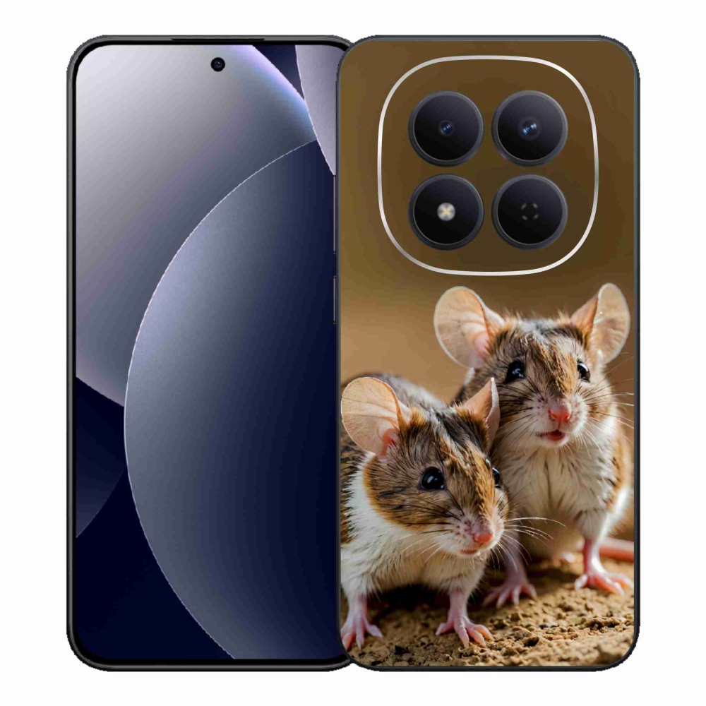 Gelový kryt mmCase na Xiaomi Redmi Note 15 Pro 5G - myší duo