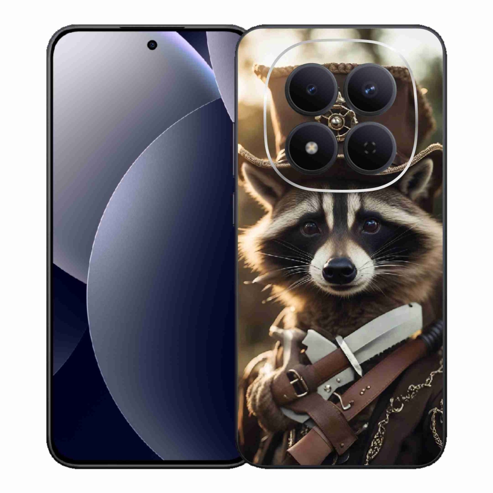 Gelový kryt mmCase na Xiaomi Redmi Note 15 Pro 5G - mýval v uniformě