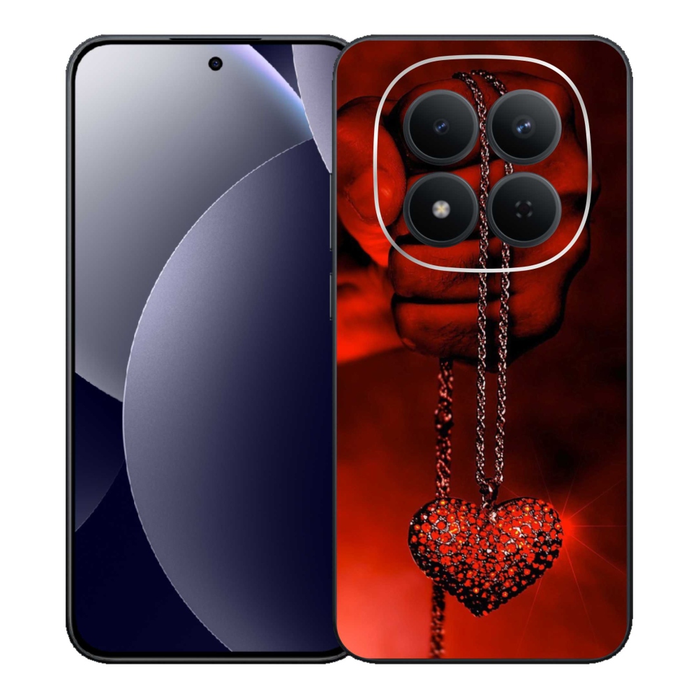 Gelový kryt mmCase na Xiaomi Redmi Note 15 Pro 5G - náhrdelník