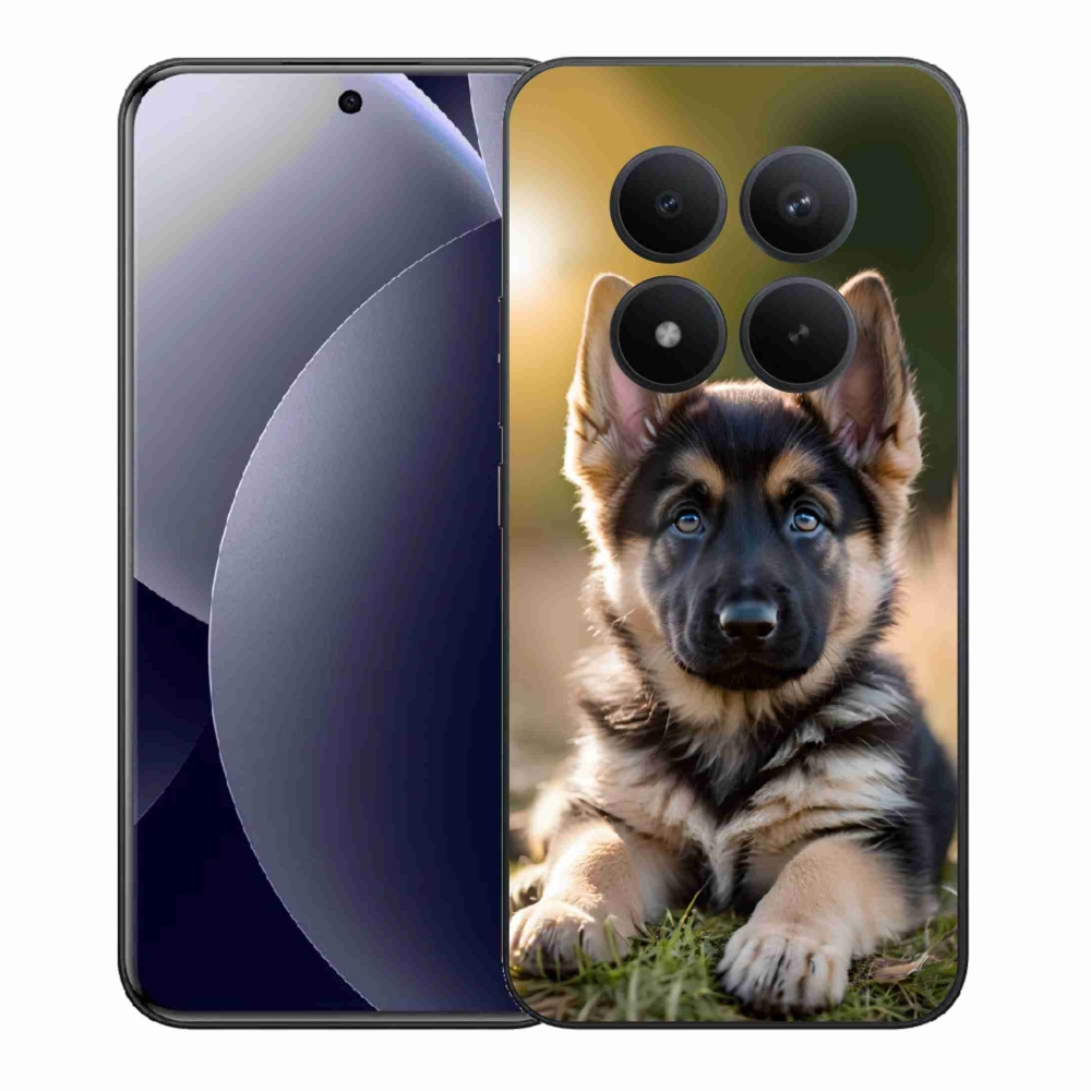 Gelový kryt mmCase na Xiaomi Redmi Note 15 Pro+ 5G - německý ovčák v přírodě