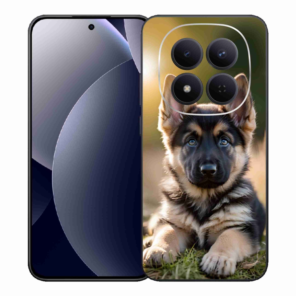 Gelový kryt mmCase na Xiaomi Redmi Note 15 Pro 5G - německý ovčák v přírodě