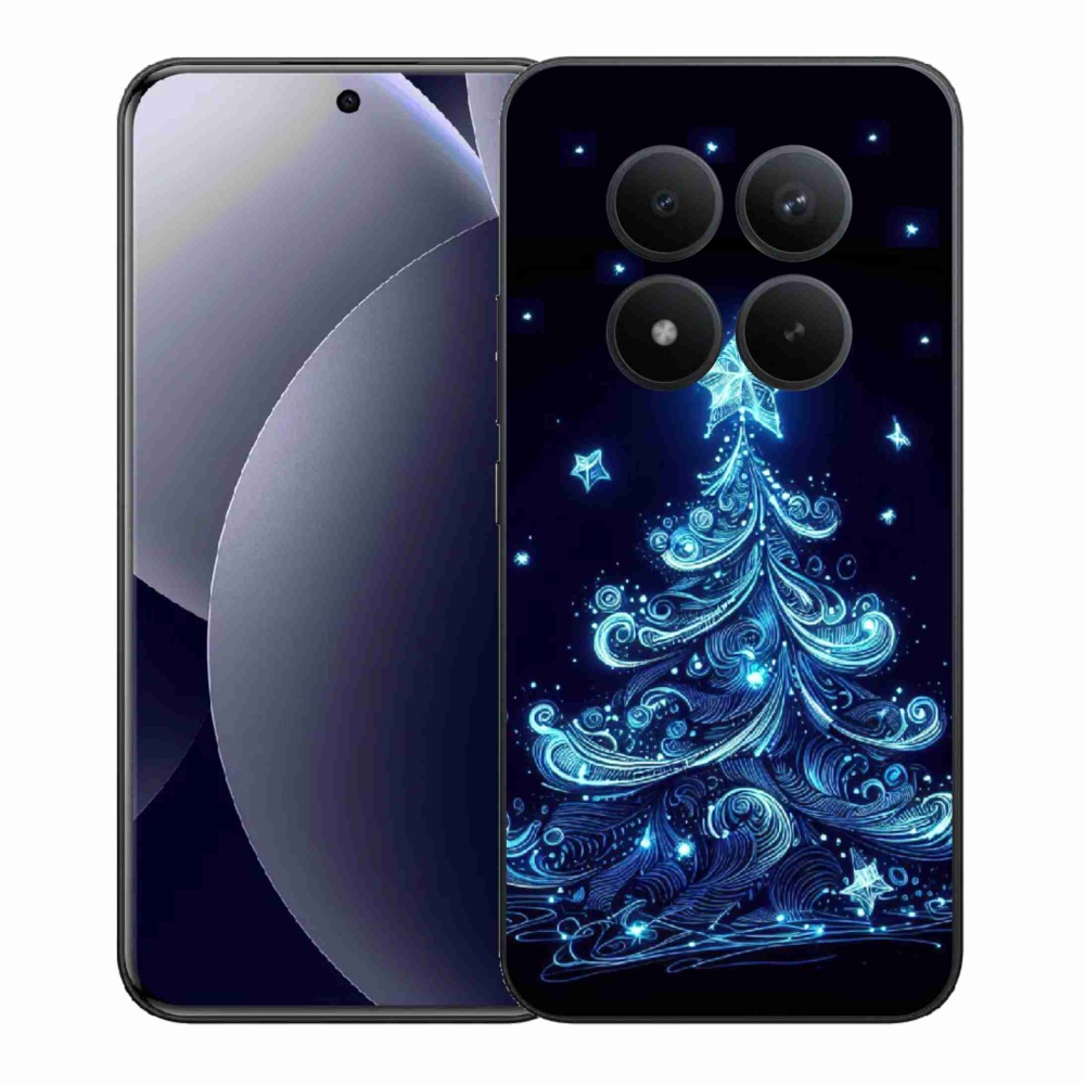 Gelový kryt mmCase na Xiaomi Redmi Note 15 Pro+ 5G/Xiaomi Poco M8 Pro 5G - neonový vánoční stromek 4