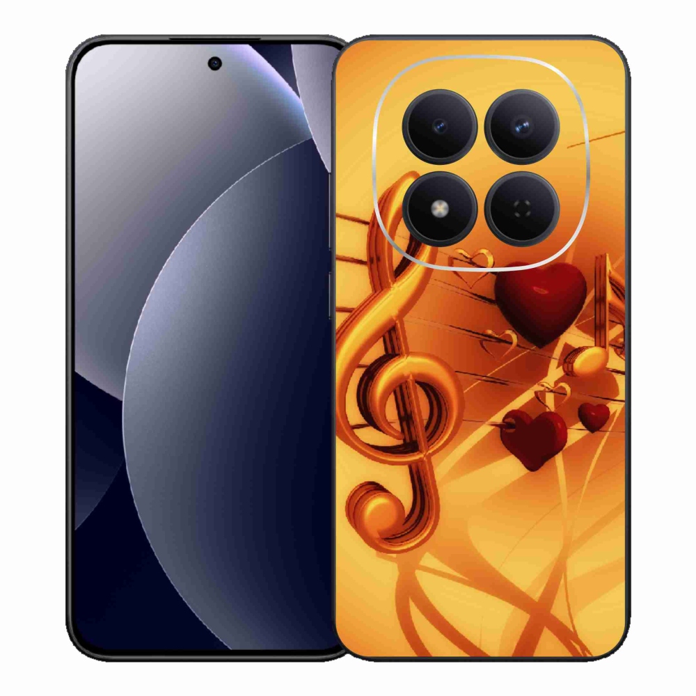 Gelový kryt mmCase na Xiaomi Redmi Note 15 Pro 5G - noty