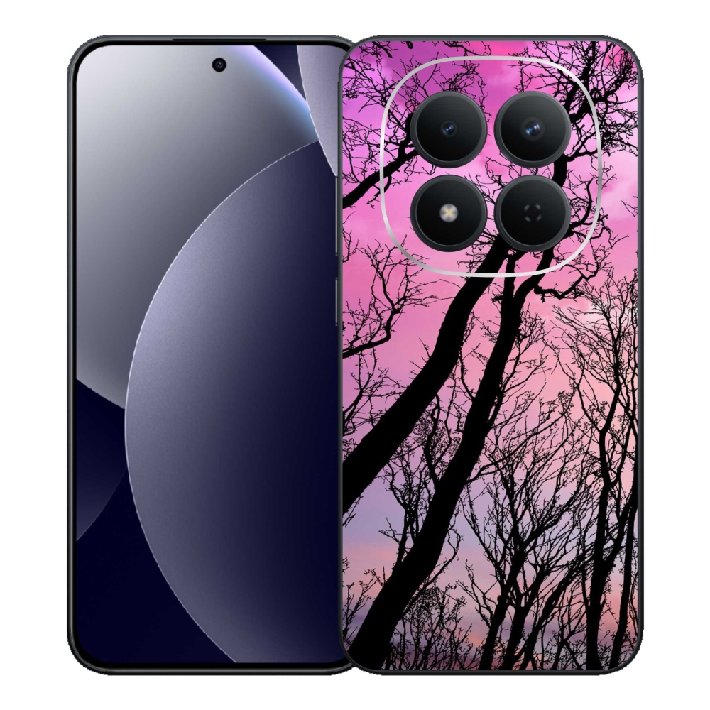 Gelový kryt mmCase na Xiaomi Redmi Note 15 Pro 5G - opadané stromy