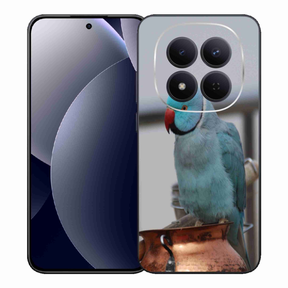 Gelový kryt mmCase na Xiaomi Redmi Note 15 Pro 5G - papoušek alexandr modrý