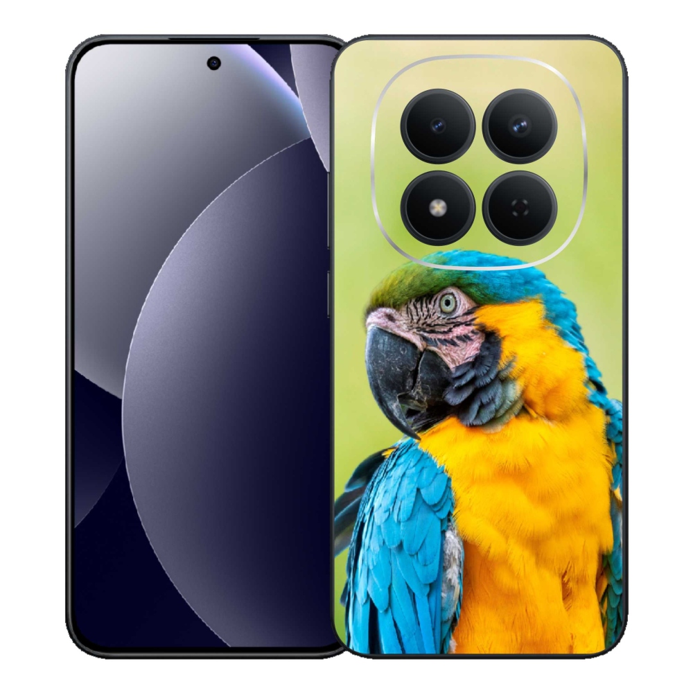 Gelový kryt mmCase na Xiaomi Redmi Note 15 Pro 5G - papoušek ara 2
