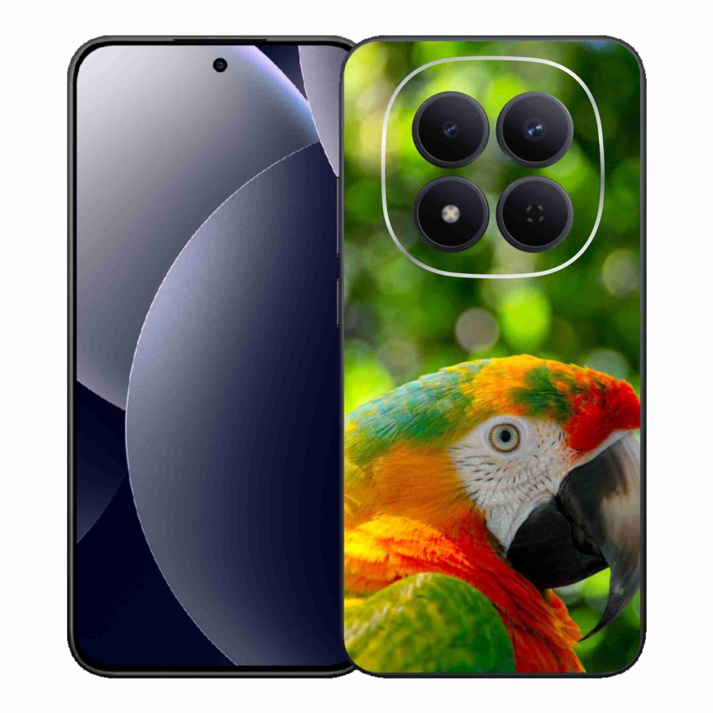 Gelový kryt mmCase na Xiaomi Redmi Note 15 Pro 5G - papoušek ara 3