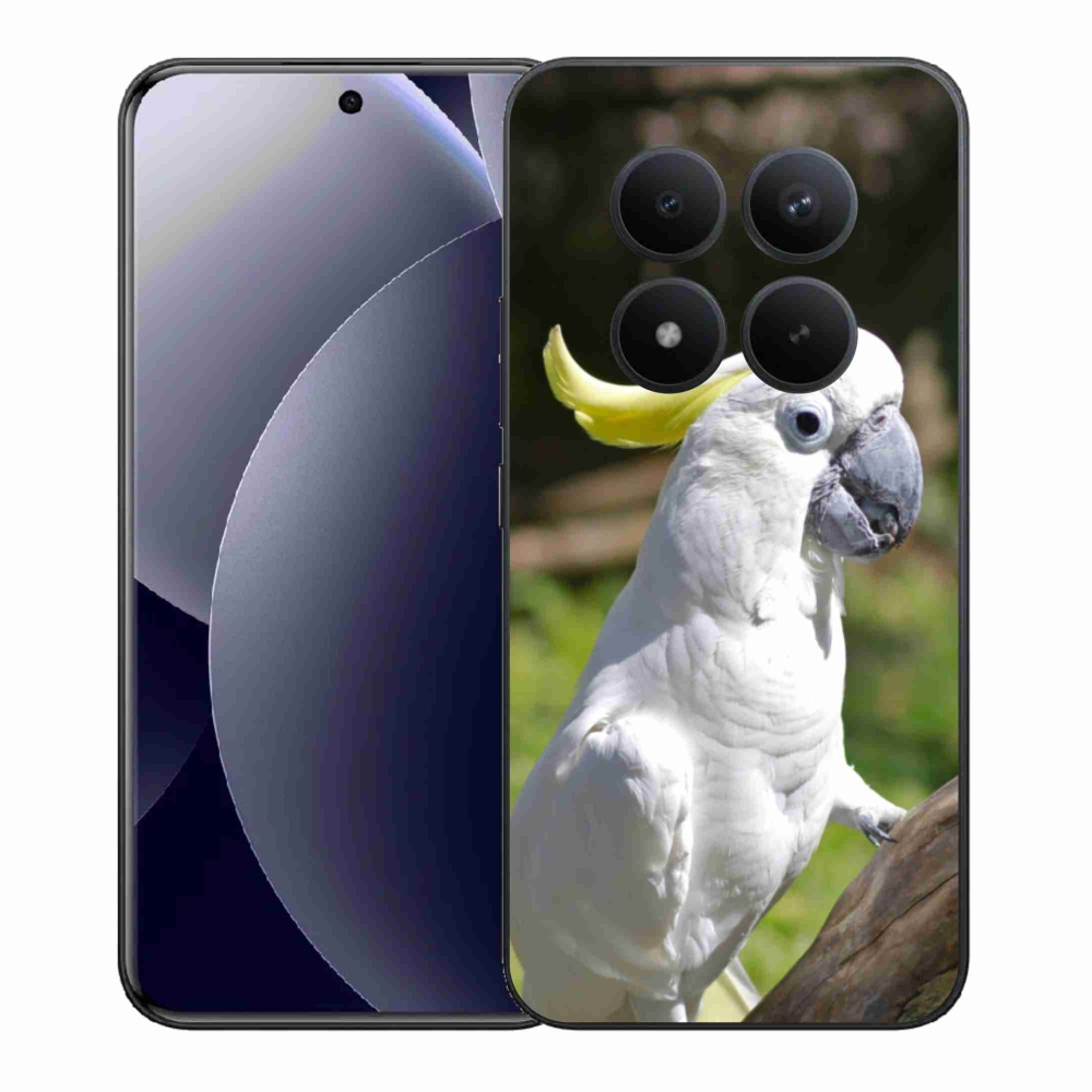 Gelový kryt mmCase na Xiaomi Redmi Note 15 Pro+ 5G/Xiaomi Poco M8 Pro 5G - papoušek kakadu 2