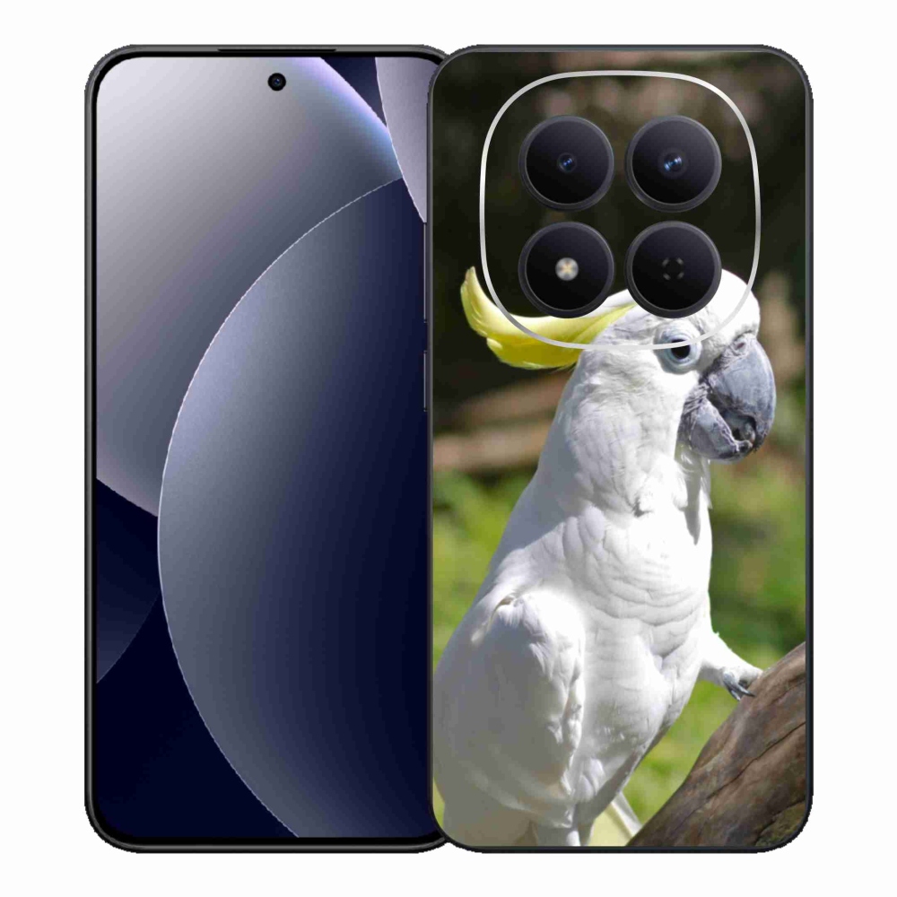 Gelový kryt mmCase na Xiaomi Redmi Note 15 Pro 5G - papoušek kakadu 2