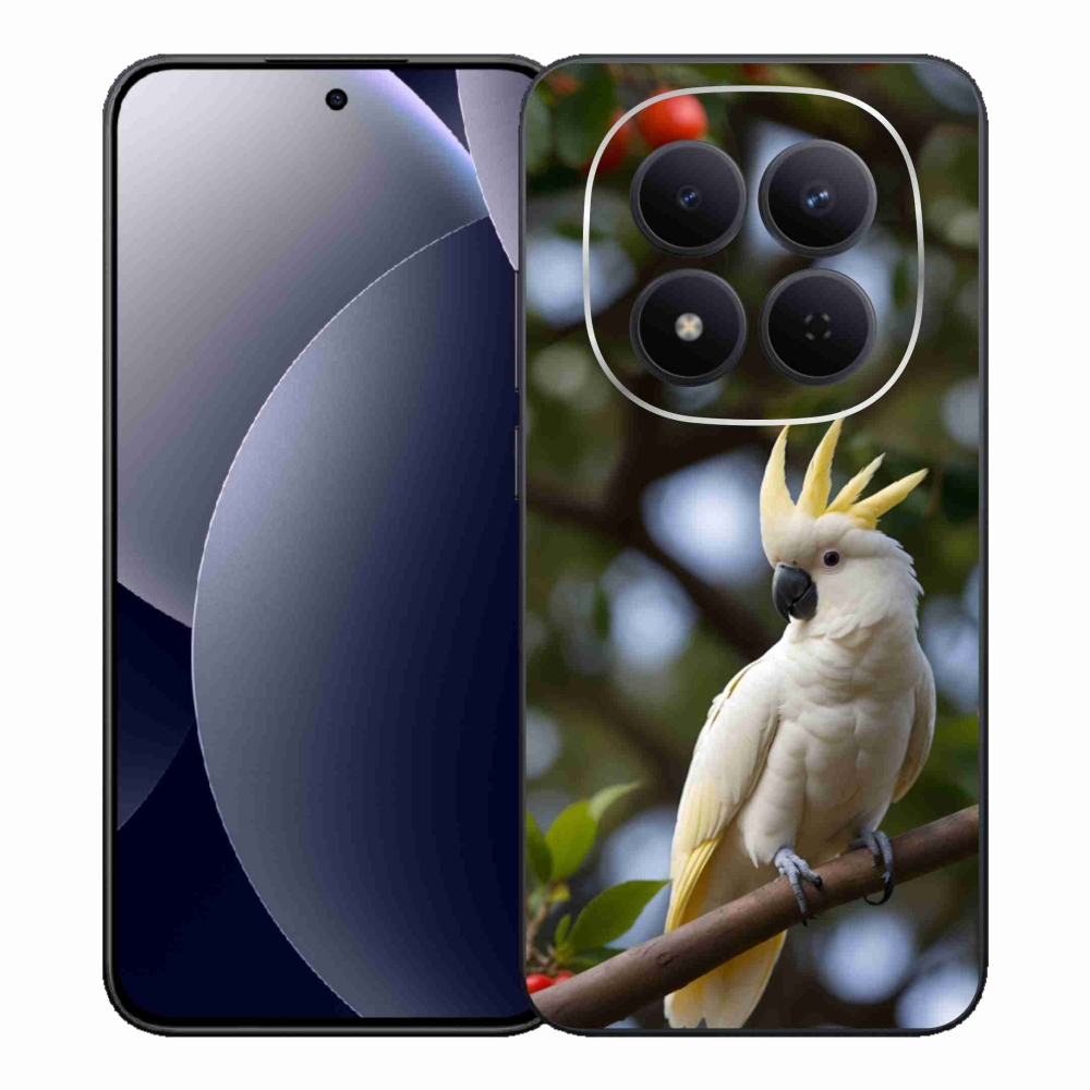 Gelový kryt mmCase na Xiaomi Redmi Note 15 Pro 5G - papoušek kakadu 3