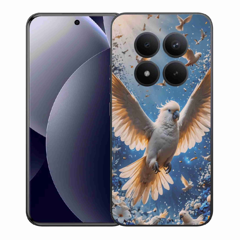 Gelový kryt mmCase na Xiaomi Redmi Note 15 Pro+ 5G/Xiaomi Poco M8 Pro 5G - papoušek kakadu