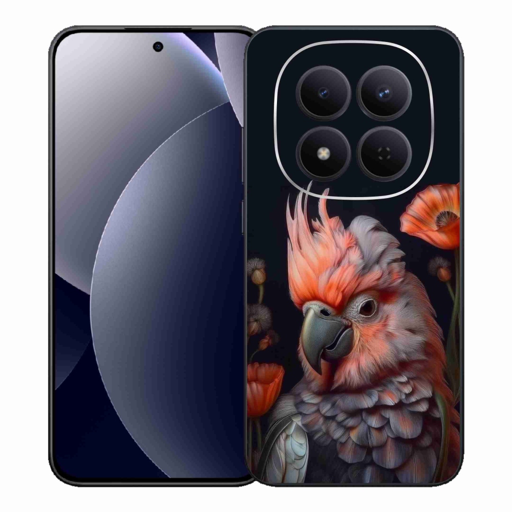 Gelový kryt mmCase na Xiaomi Redmi Note 15 Pro 5G - papoušek kakadu v barvách