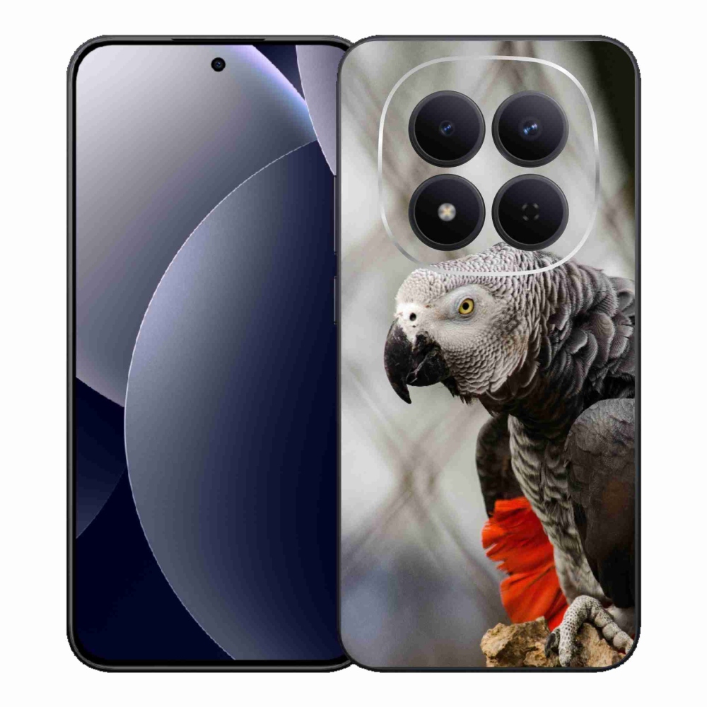 Gelový kryt mmCase na Xiaomi Redmi Note 15 Pro 5G - papoušek žako 3