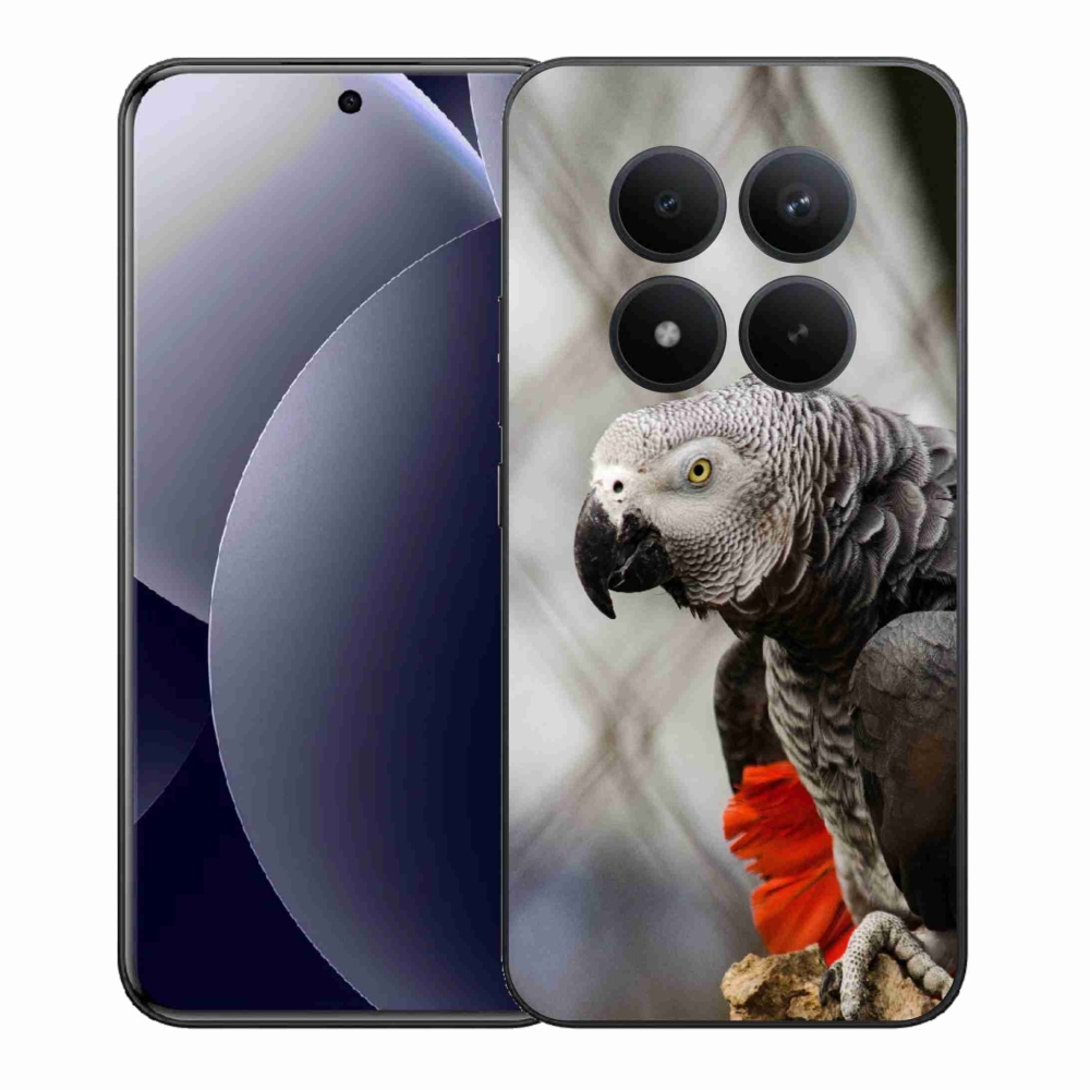 Gelový kryt mmCase na Xiaomi Redmi Note 15 Pro+ 5G - papoušek žako 3
