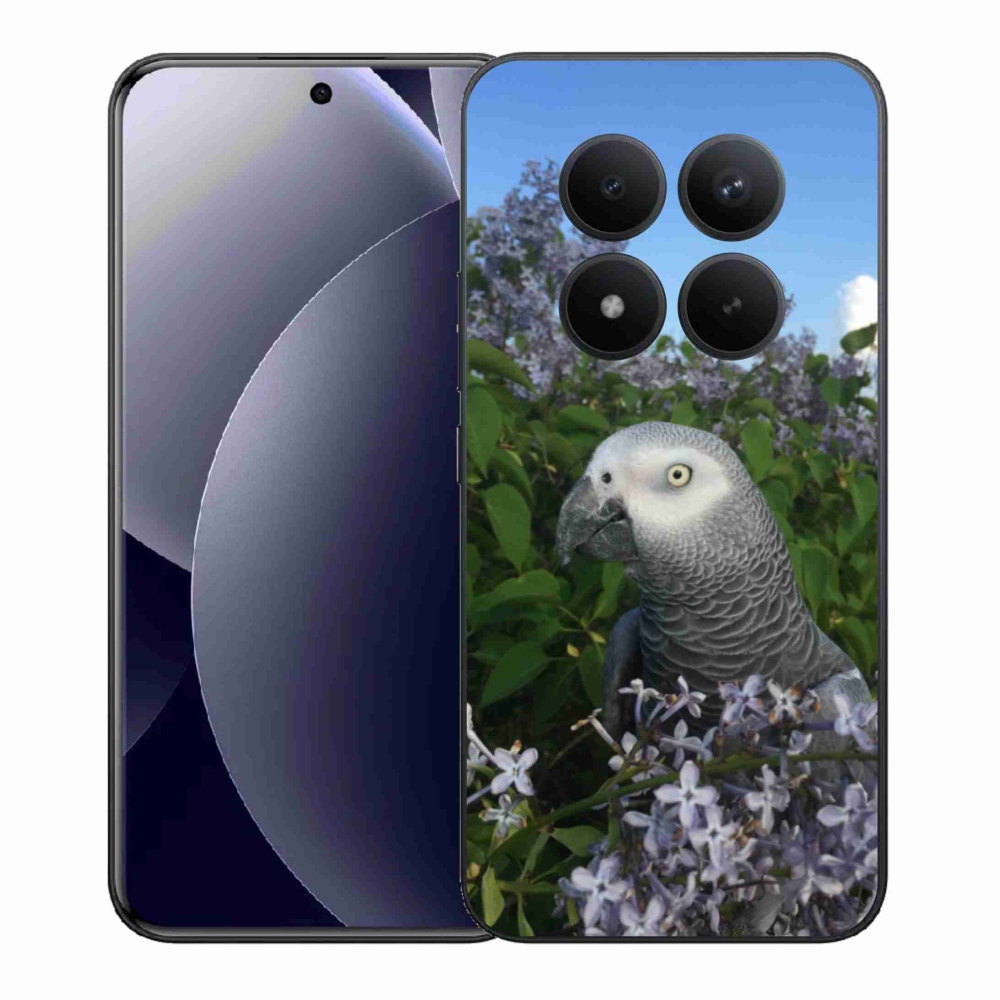 Gelový kryt mmCase na Xiaomi Redmi Note 15 Pro+ 5G/Xiaomi Poco M8 Pro 5G - papoušek žako