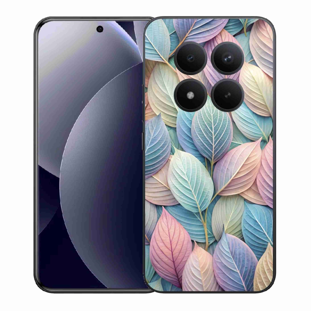 Gelový kryt mmCase na Xiaomi Redmi Note 15 Pro+ 5G/Xiaomi Poco M8 Pro 5G - pastelové listy