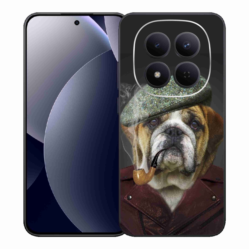 Gelový kryt mmCase na Xiaomi Redmi Note 15 Pro 5G - pes s fajfkou