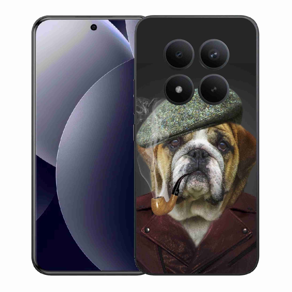 Gelový kryt mmCase na Xiaomi Redmi Note 15 Pro+ 5G/Xiaomi Poco M8 Pro 5G - pes s fajfkou