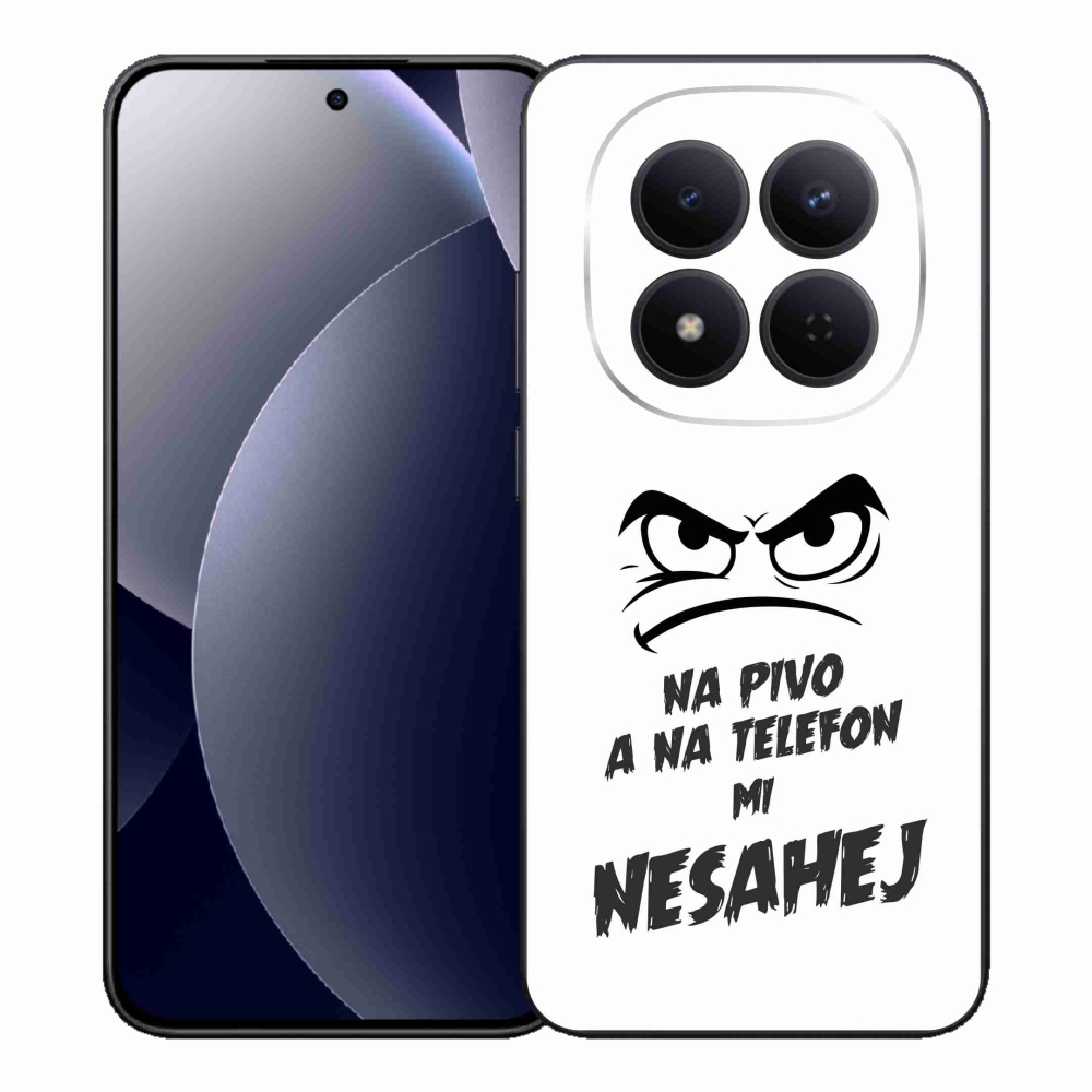 Gelový kryt mmCase na Xiaomi Redmi Note 15 Pro 5G - pivní motiv 2 bílé pozadí