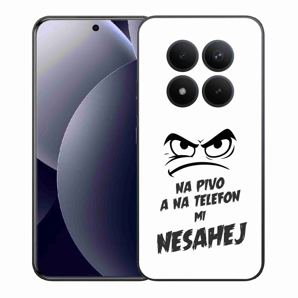 Gelový kryt mmCase na Xiaomi Redmi Note 15 Pro+ 5G/Xiaomi Poco M8 Pro 5G - pivní motiv 2 bílé pozadí